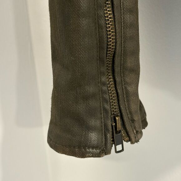 Free People Brown Utility Jacket with Dark Brown Scarf - Picture 10 of 16